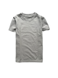 Biker slim fit T-shirt [GREY]