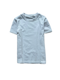Biker slim fit T-shirt [WHITE]