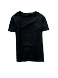 Biker slim fit T-shirt [BLACK]